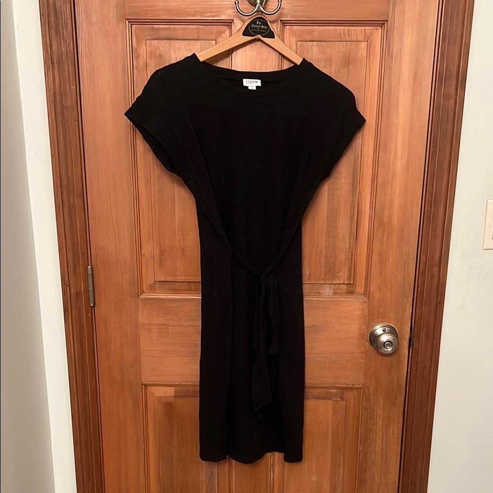 J. Crew Black  Wrap Dress